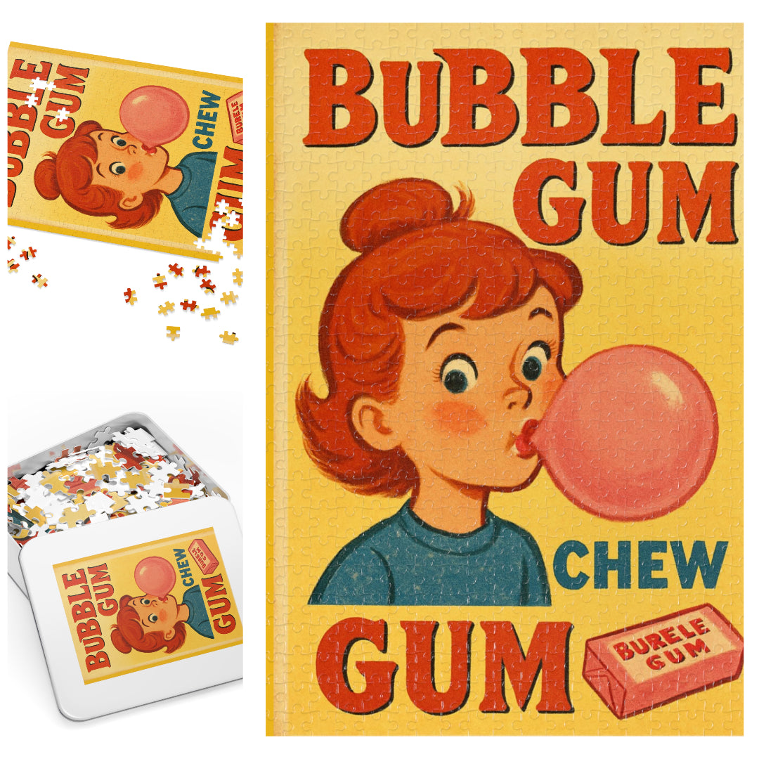 bubble gum chew gum